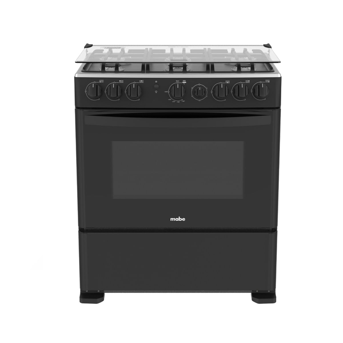 Mabe Cocina Cmp3020fn1 6q 76cm Negro