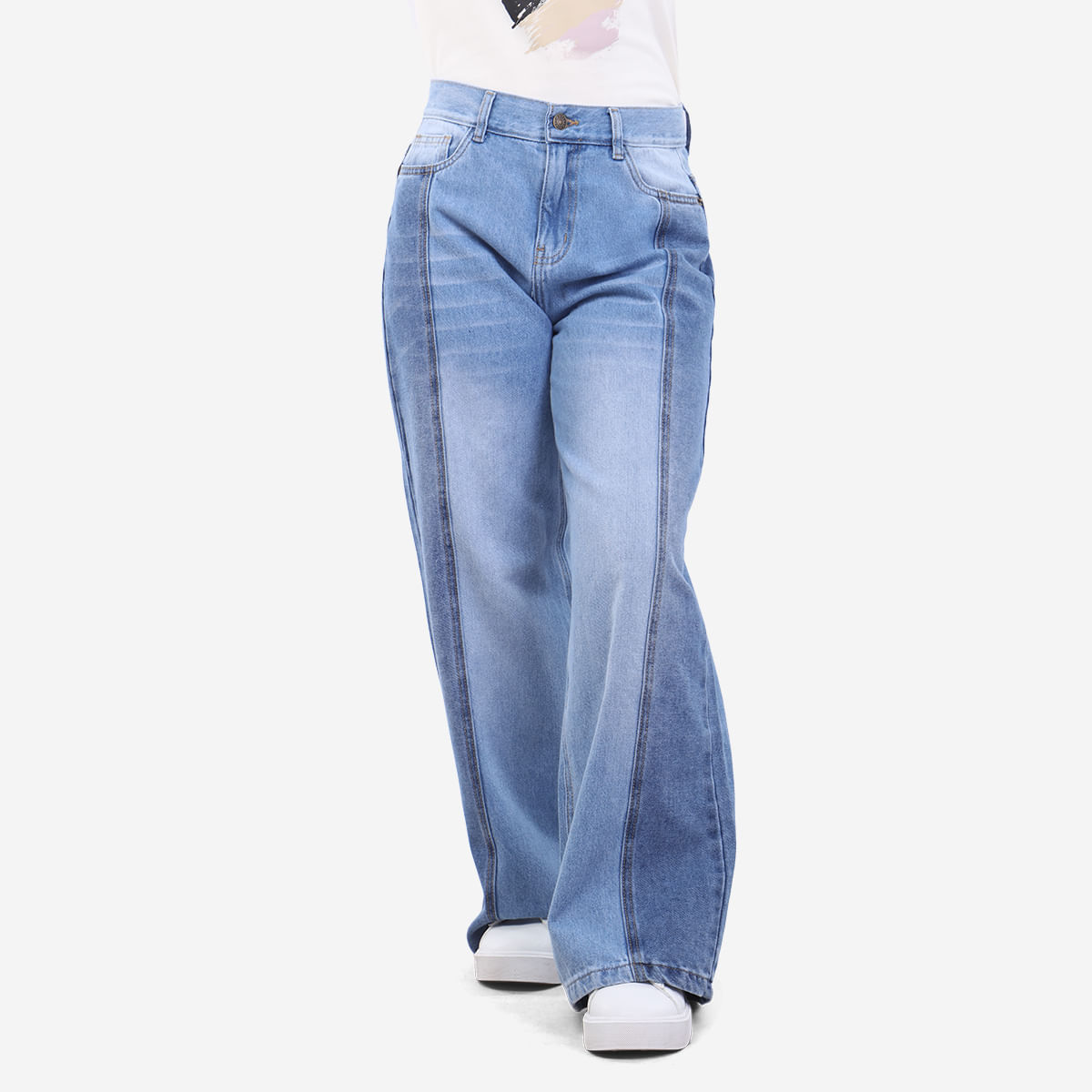 Jean Wide Leg Mujer Xtrmz Xafer