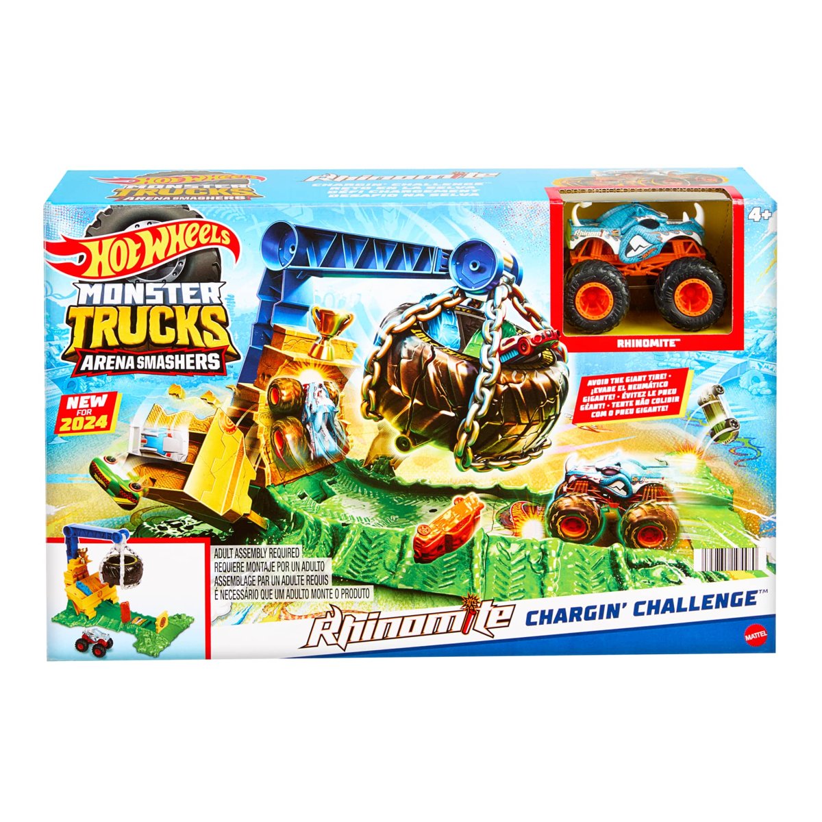 Hot Wheels Monster Trucks Reto En La Selva HTP18