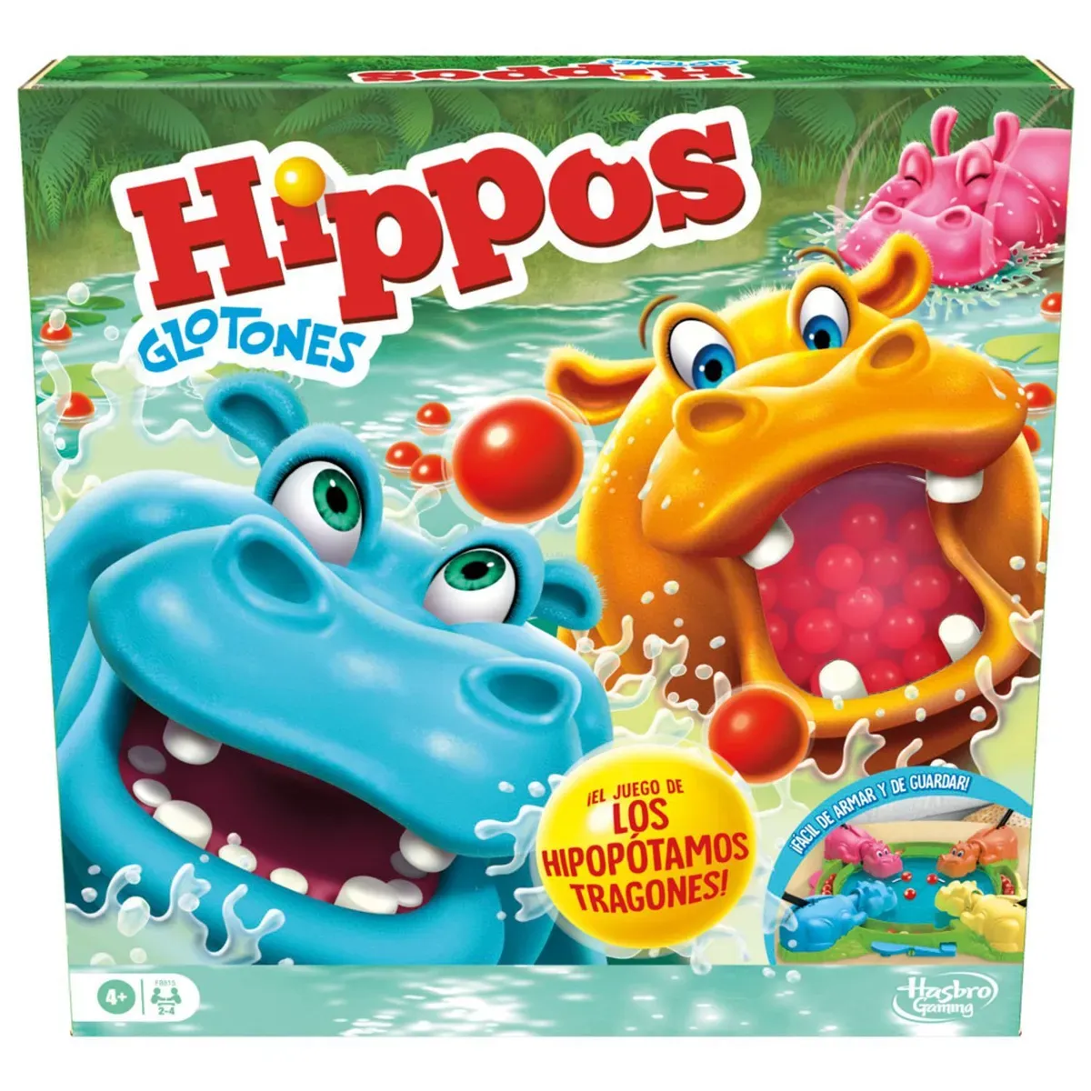 Hasbro Gaming Hippos Glotones F8815