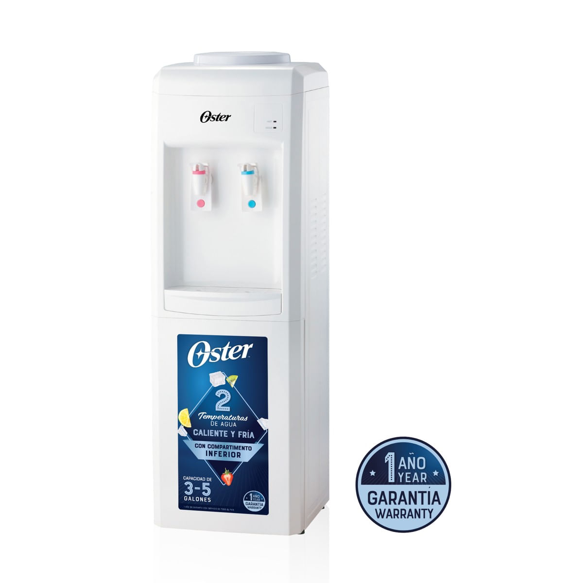 Dispensador de Agua Oster OS-PWDA8001W Blanco