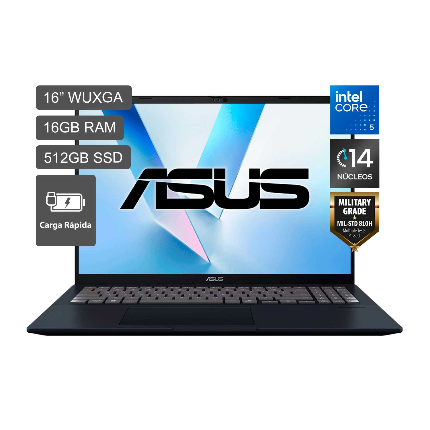 Asus Laptop Vivobook 16 X1607ca-mb110w I