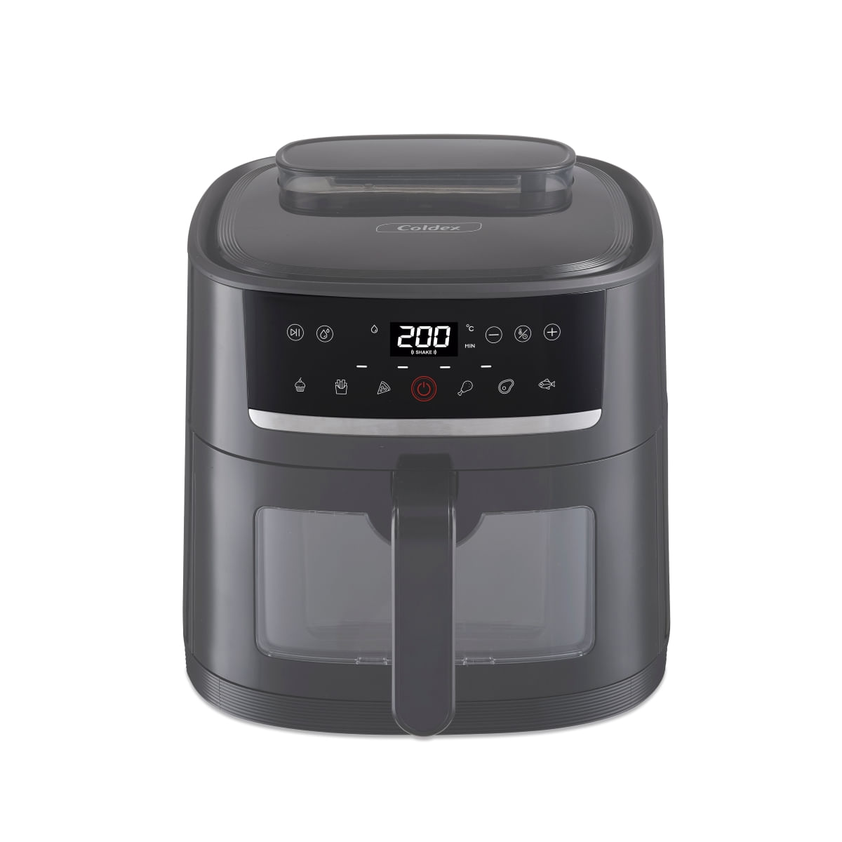 Freidora De Aire Digital Con Vaporera Coldex De 6L - Cx-Af6D