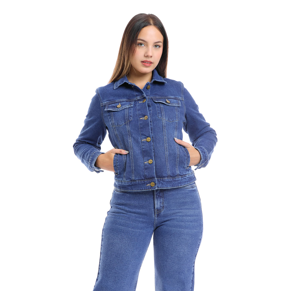 Casaca Mj Ml Hd Denim
