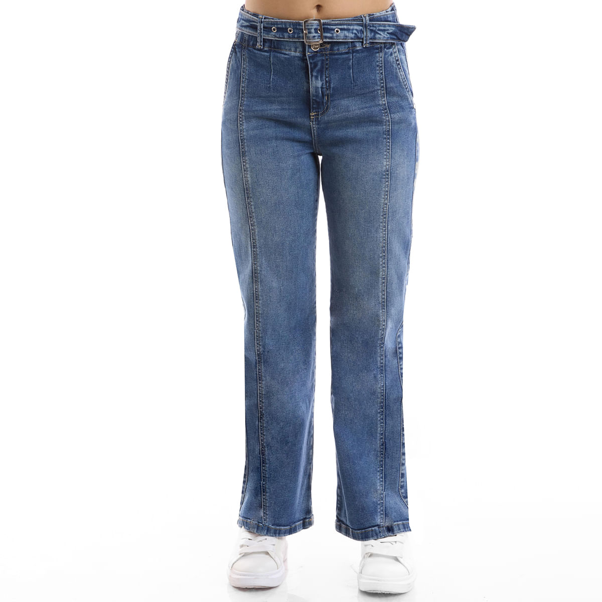 Jean Mj Straight Azteca Denim