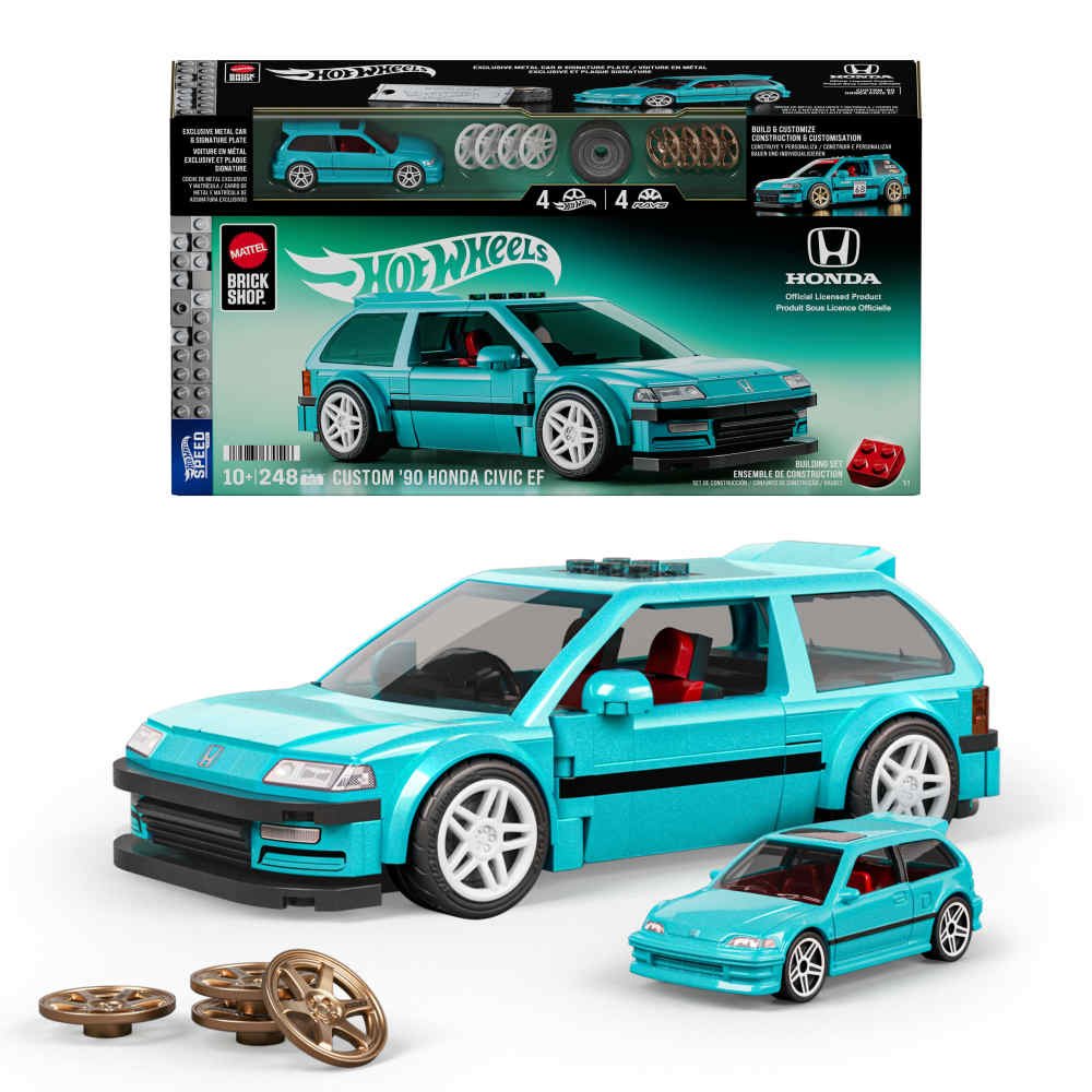 Hot Wheels Juguete De Construcción Honda
