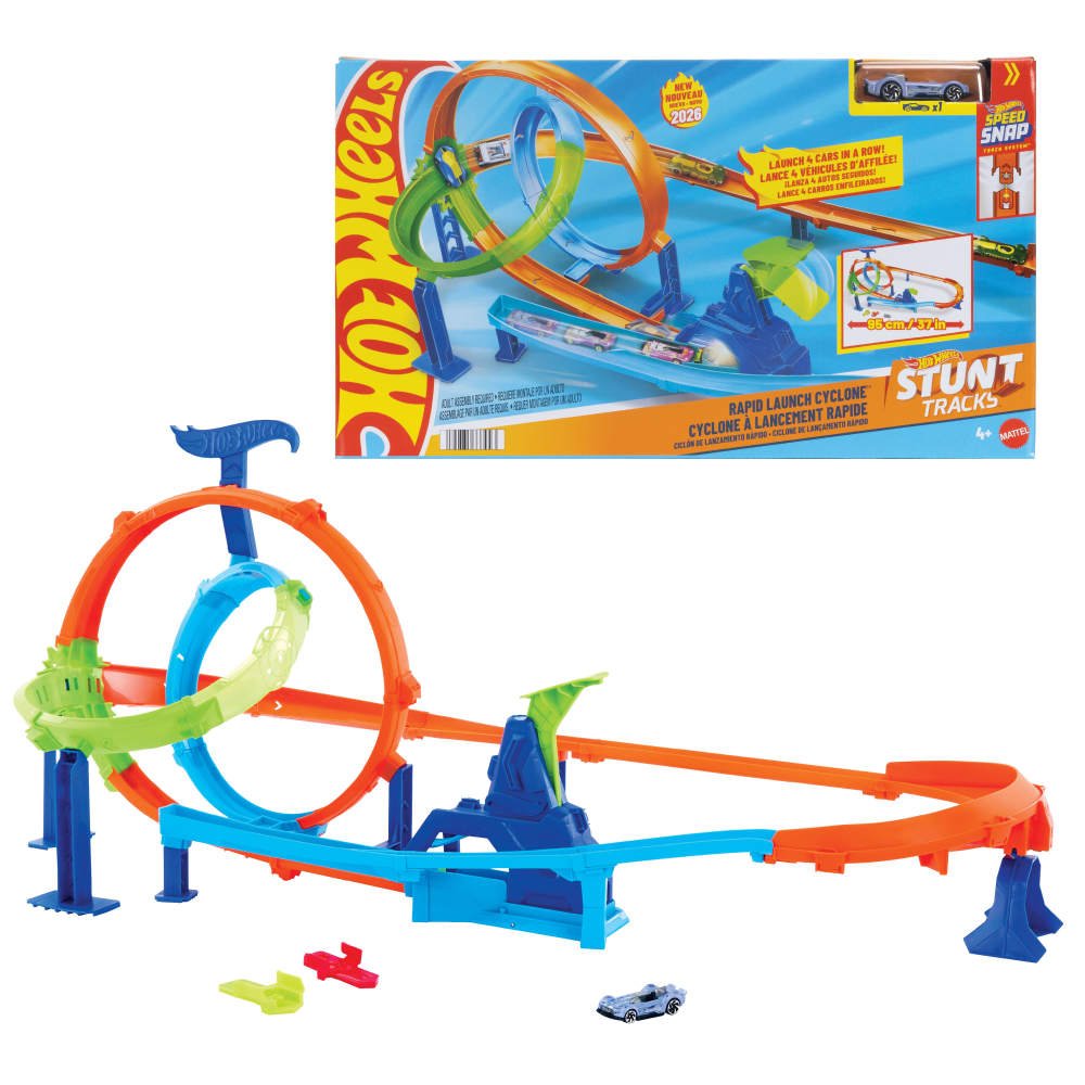 Hot Wheels Pista Lanza Y Ch Jhk73