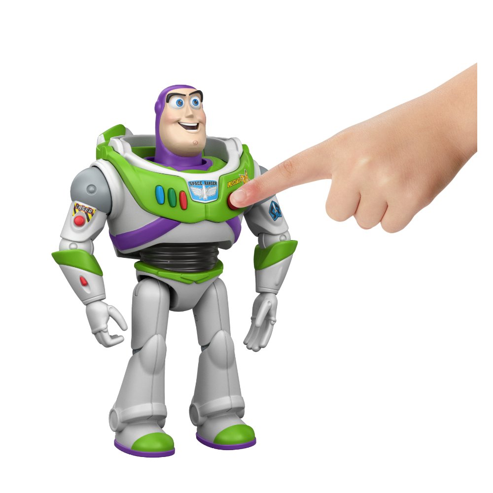 Pixar Toy Story Buzz Parlante De 7 Pulga