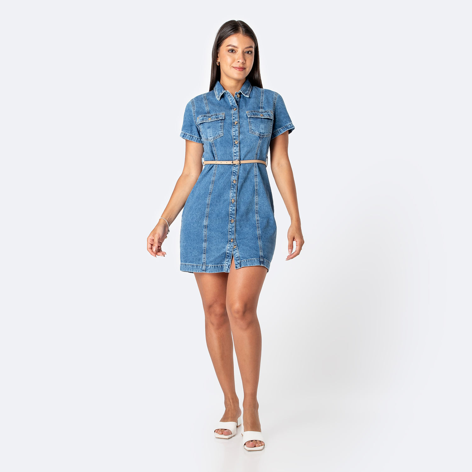 Pionier Vestido Jean Soft Shanica