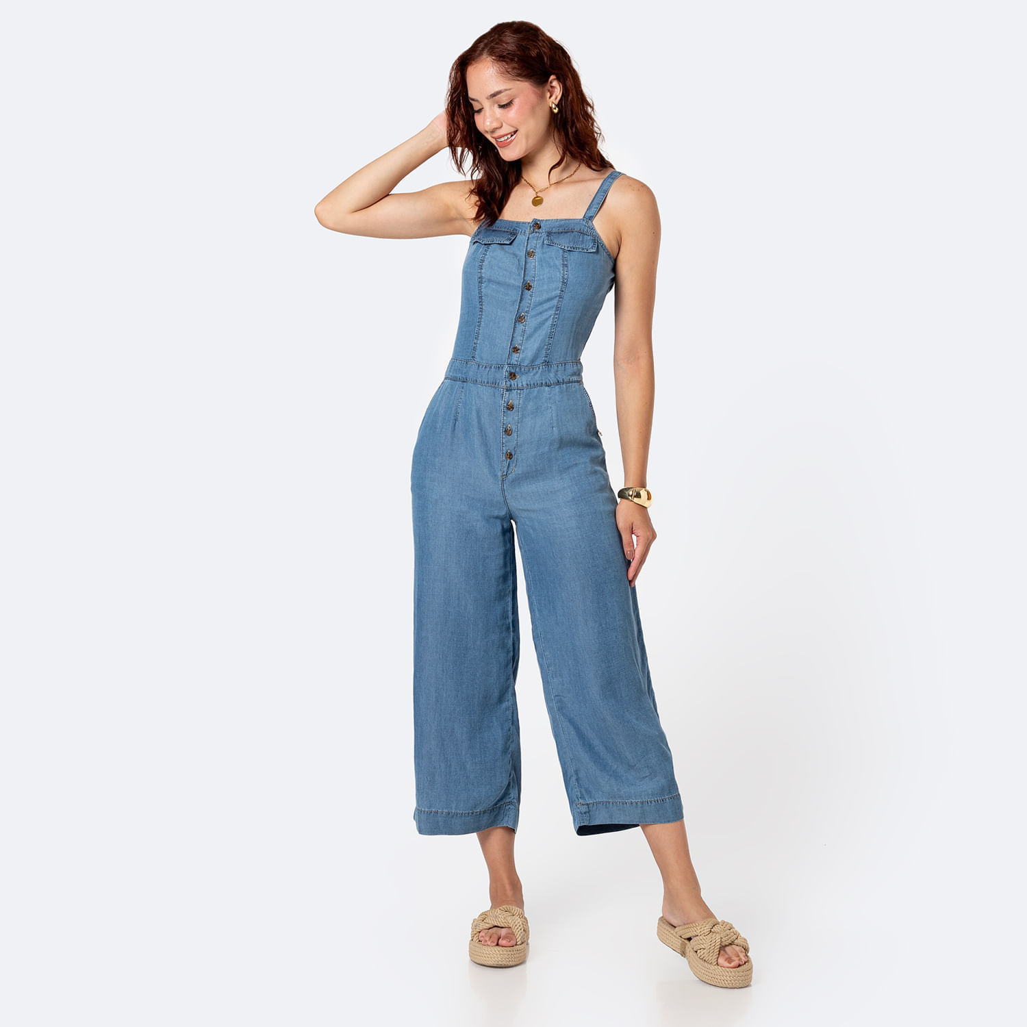 Pionier Enterizo Jean Light Crisyela
