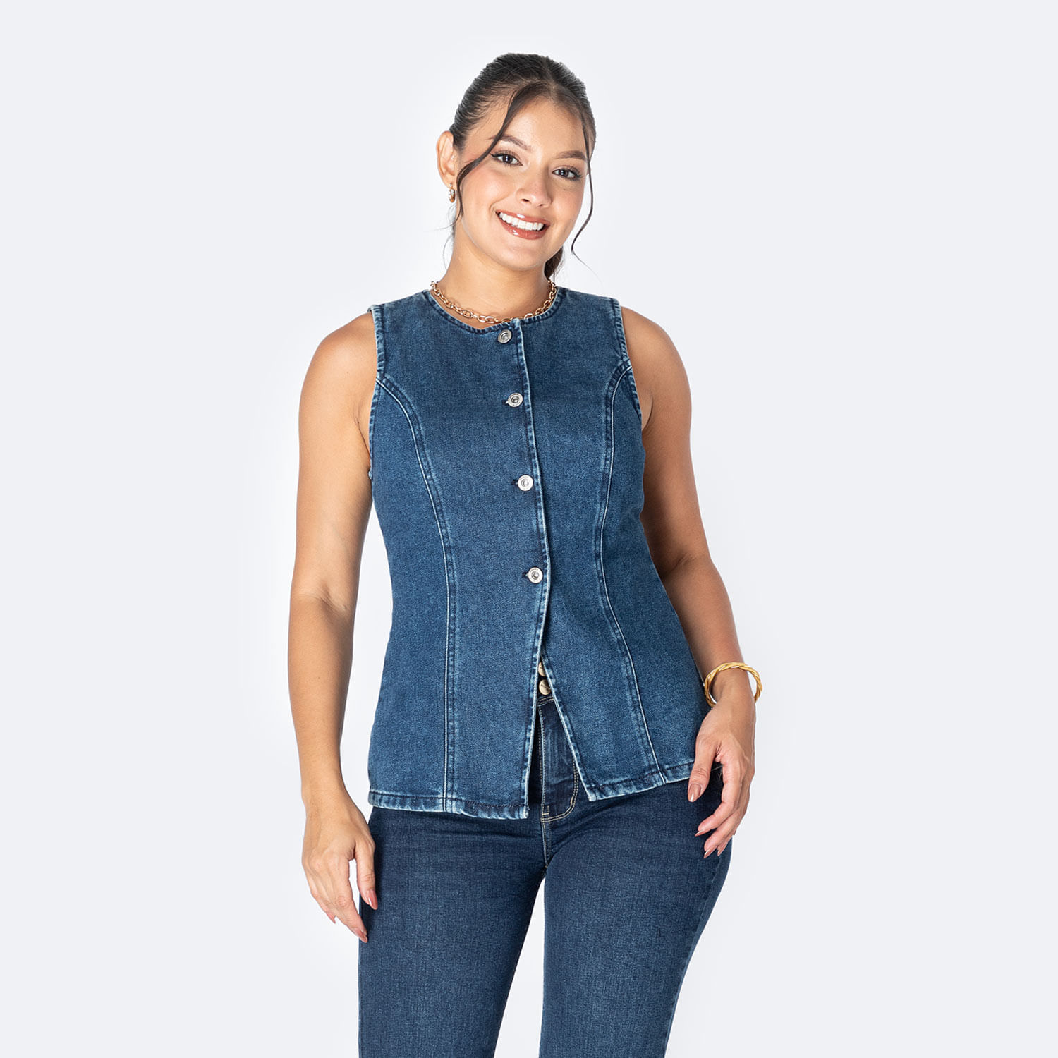 Pionier Chaleco Jean Ring Verdani