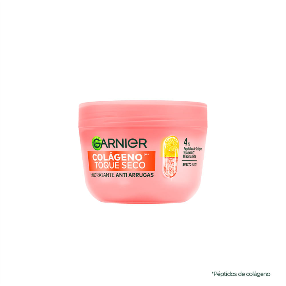 Crema Hidratante Garnier Toque Seco Colágeno