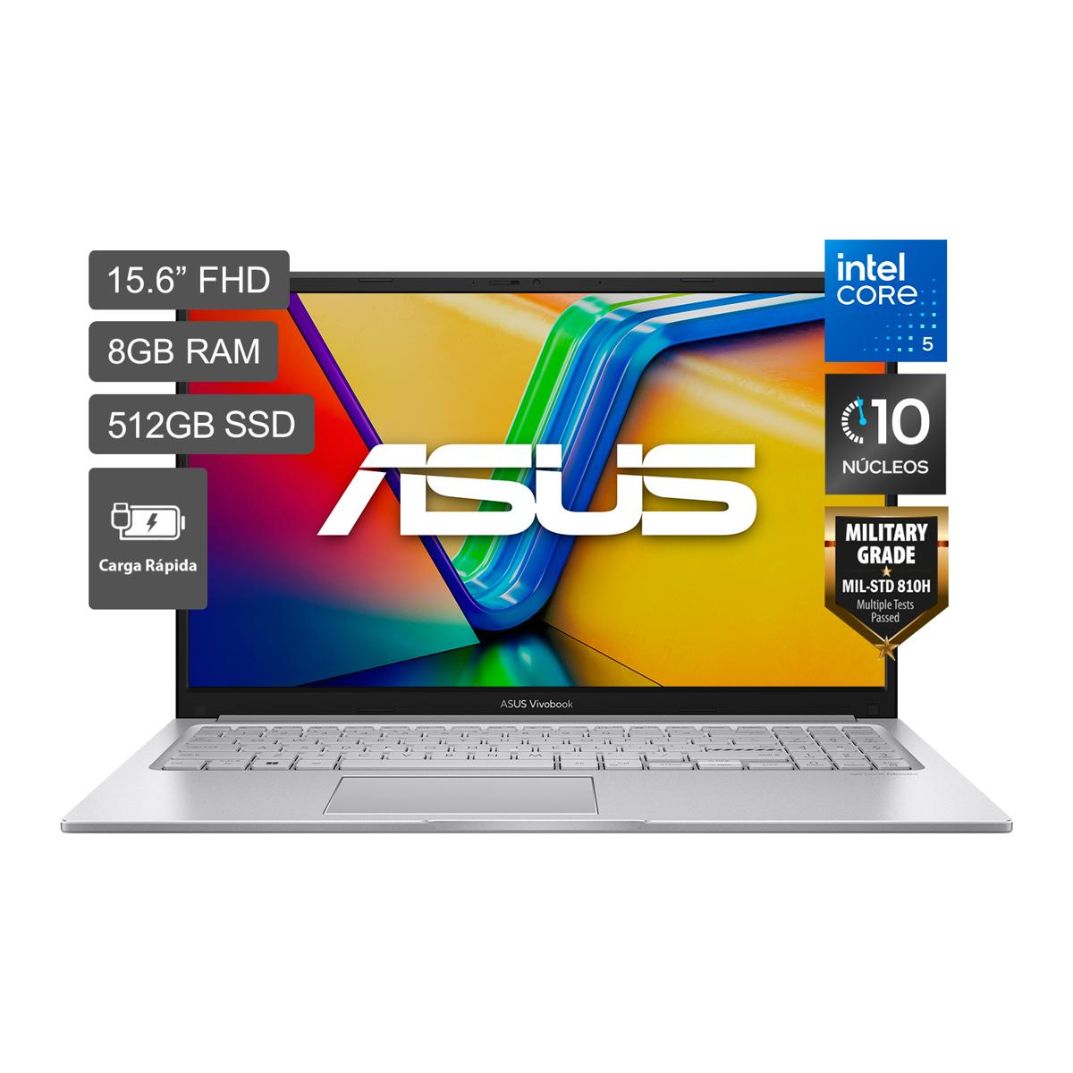 Asus Laptop Vivobook 15 X1504VA-BQ4451W Intel Core 5 120U