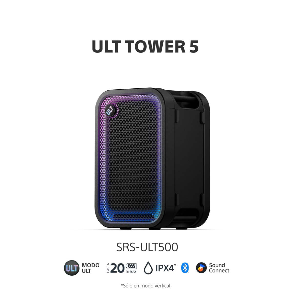 Sony Parlante Bluetooth SRS-ULT500 De Fiestas ULT TOWER 5