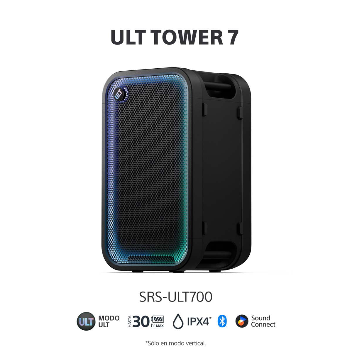 Sony Parlante Bluetooth SRS-ULT700 De Fiestas ULT TOWER 7
