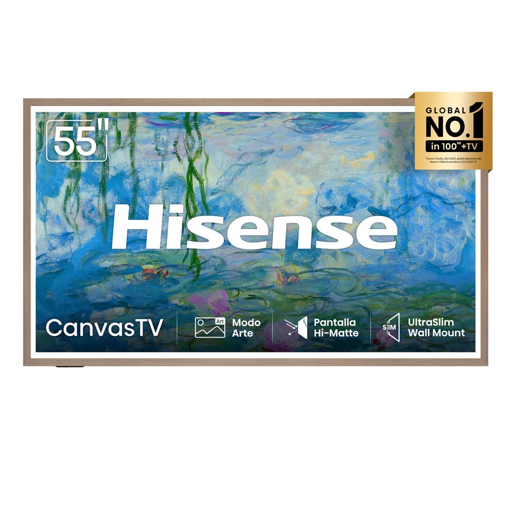 Hisense Tv Canvas Smart 55P 55S7SG QLED Uhd 4K 144Hz Google 