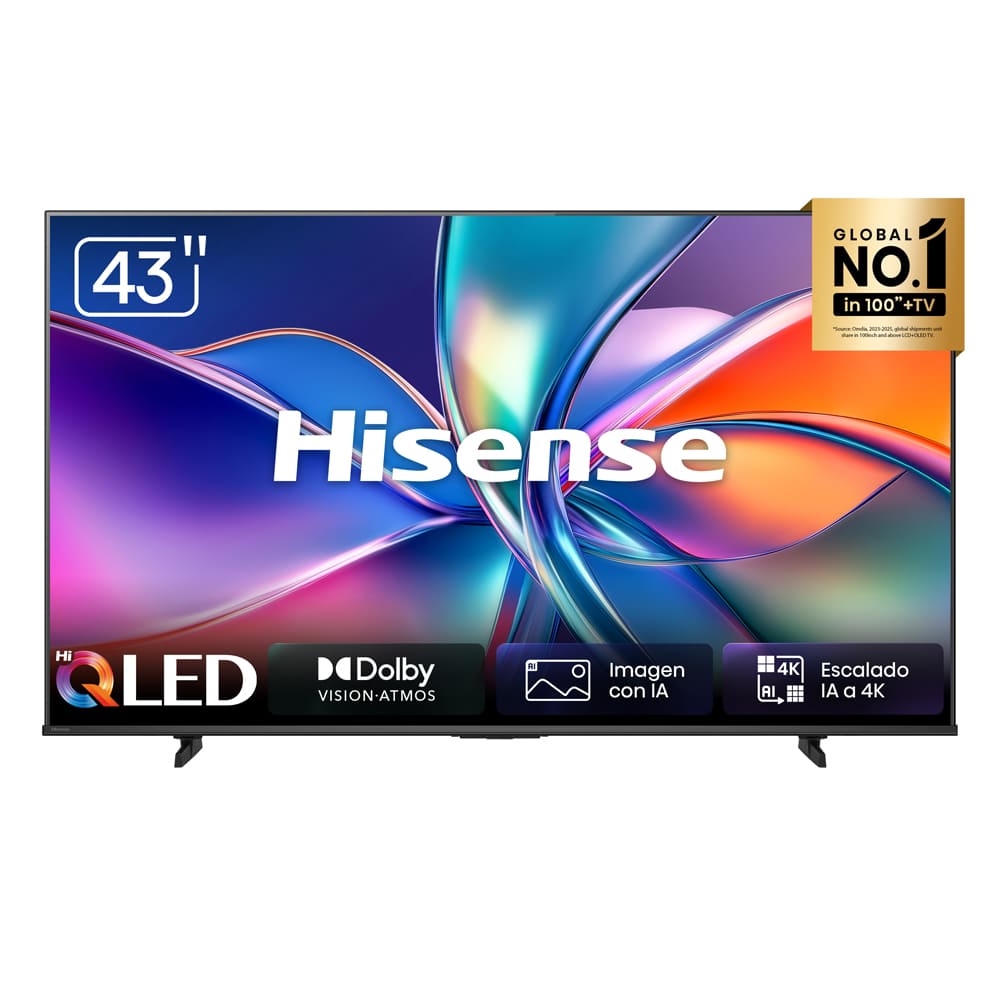 Hisense TV Smart 43P 43Q6QV QLED UHD 4K